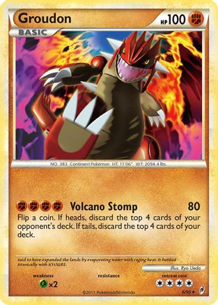 Groudon (6/95) [Call of Legends] Reverse Holofoil - Holo Rare