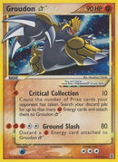 Groudon Star (111/113) [Delta Species] Holofoil - Ultra Rare