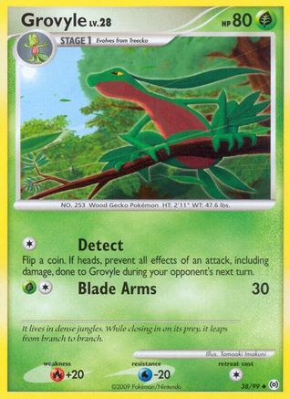 Grovyle (038/99) [Arceus] - Uncommon