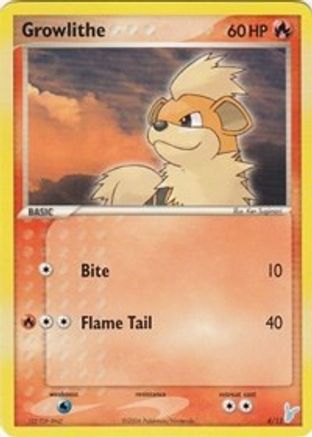 Growlithe (4/12) [EX Trainer Kit 2 Plusle & Minun] - Common