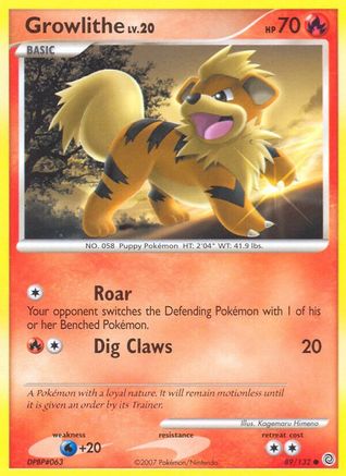 Growlithe (089/132) [Secret Wonders] - Common