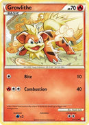 Growlithe (065/123) [HeartGold SoulSilver] Reverse Holofoil - Common