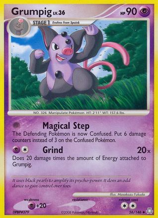 Grumpig (56/146) [Legends Awakened] - Uncommon