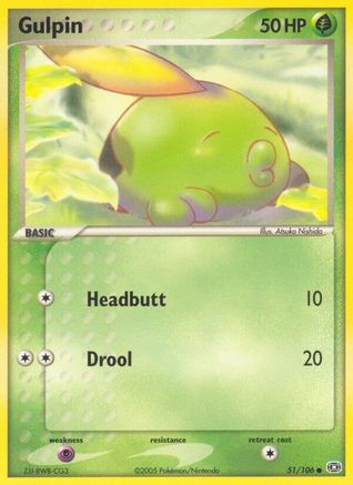 Gulpin (51/106) [Emerald] - Common