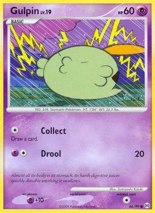 Gulpin (066/99) [Arceus] Reverse Holofoil - Common