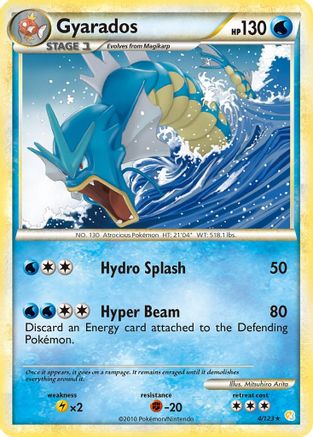 Gyarados (004/123) [HeartGold SoulSilver] Reverse Holofoil - Holo Rare