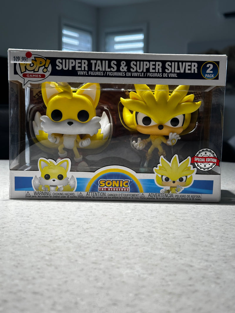 Super Tails & Super Silver - Sonic the Hedgehog 2 Pack (Special Edition)