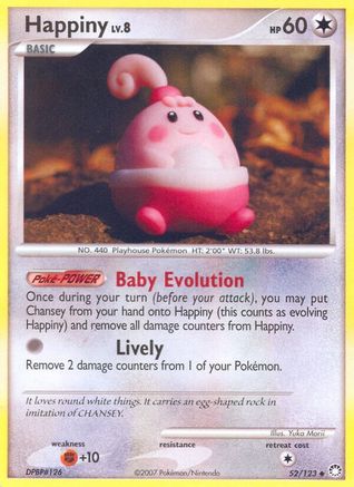 Happiny (052/123) [Mysterious Treasures] - Uncommon