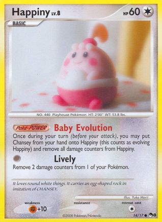 Happiny (014/17) [POP Series 8] - Common