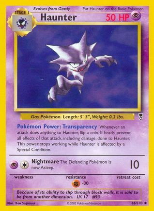 Haunter (46/110) [Legendary Collection] Reverse Holofoil - Uncommon