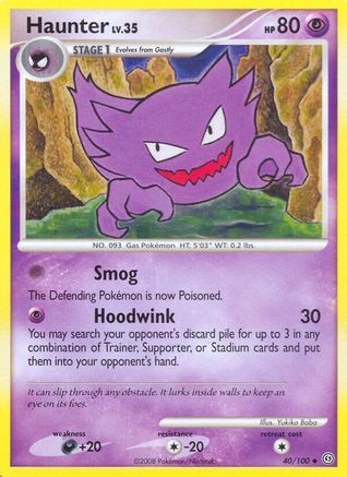 Haunter (040/100) [Stormfront] Reverse Holofoil - Uncommon