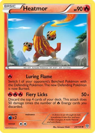 Heatmor (23/135) [Plasma Storm] - Uncommon