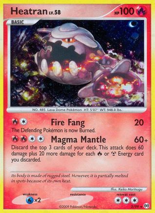 Heatran (3/99) [Arceus] Reverse Holofoil - Holo Rare