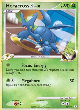 Heracross E4 (24/111) [Rising Rivals] Reverse Holofoil - Rare