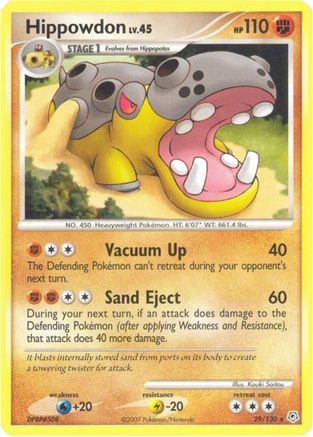 Hippowdon (29/130) [Diamond and Pearl] - Rare