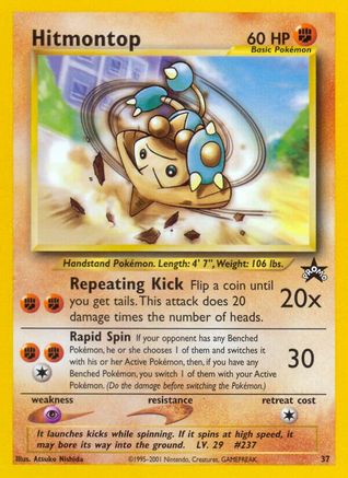Hitmontop (037/53) [WoTC Promo] - Promo