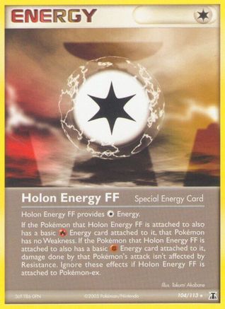 Holon Energy FF (104/113) [Delta Species] Reverse Holofoil - Rare