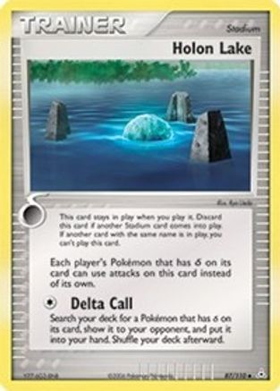 Holon Lake (87/110) [Holon Phantoms] Reverse Holofoil - Uncommon