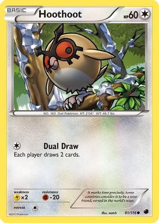 Hoothoot (91/116) [Plasma Freeze] - Common