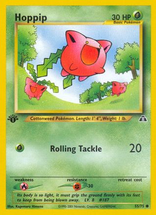 Hoppip (055/75) [Neo Discovery] 1st Edition - Common