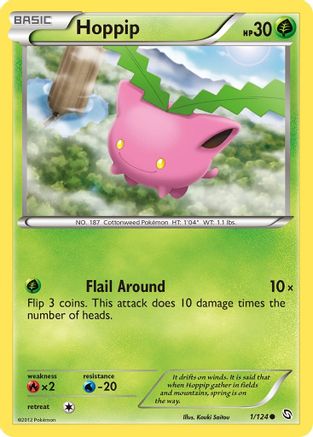 Hoppip (1/124) [Dragons Exalted] - Common
