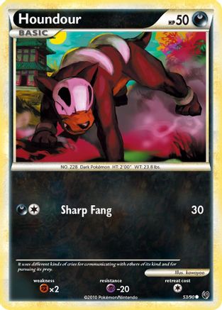 Houndour (053/90) [Undaunted] - Common
