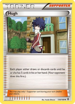 Hugh (130/149) [Boundaries Crossed] Reverse Holofoil - Uncommon