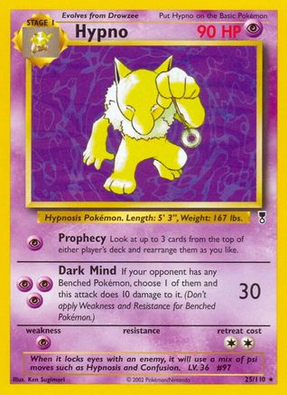 Hypno (25/110) [Legendary Collection] - Rare