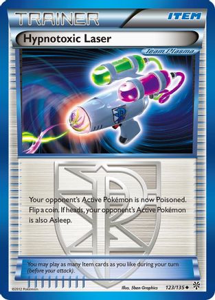 Hypnotoxic Laser (Team Plasma) (123/135) [Plasma Storm] Reverse Holofoil - Uncommon