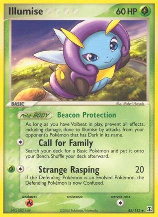 Illumise (045/113) [Delta Species] Reverse Holofoil - Uncommon