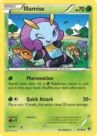 Illumise (9/146) [XY Base Set] - Uncommon