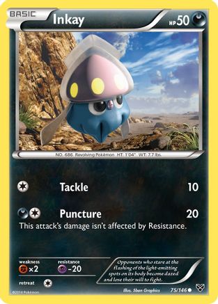 Inkay (75/146) [XY Base Set] - Common