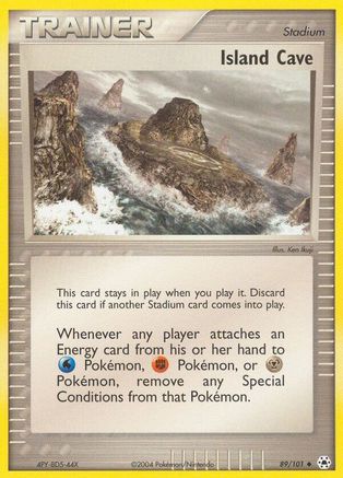 Island Cave (89/101) [Hidden Legends] - Uncommon