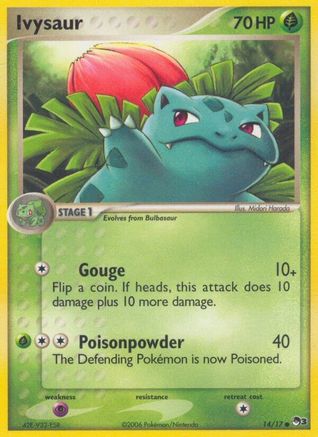 Ivysaur (14/17) [POP Series 3] - Common