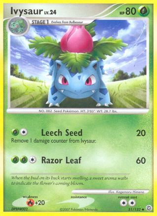 Ivysaur (051/132) [Secret Wonders] - Uncommon