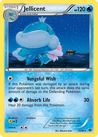 Jellicent (35/99) [Next Destinies] - Rare