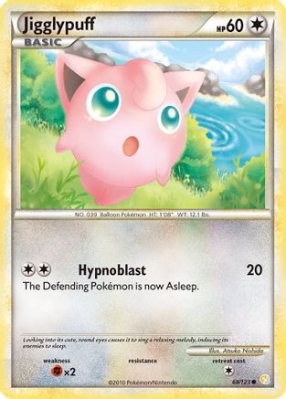 Jigglypuff (068/123) [HeartGold SoulSilver] - Common