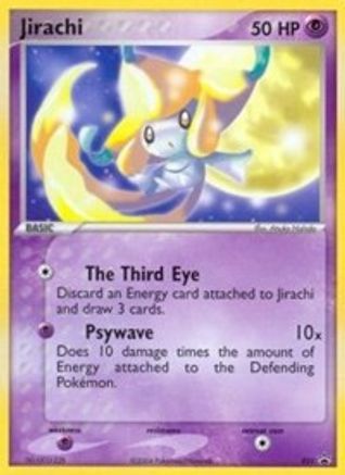 Jirachi - 021 (Jirachi: Wish Maker DVD Release) (21/40) [Nintendo Promos] - Promo