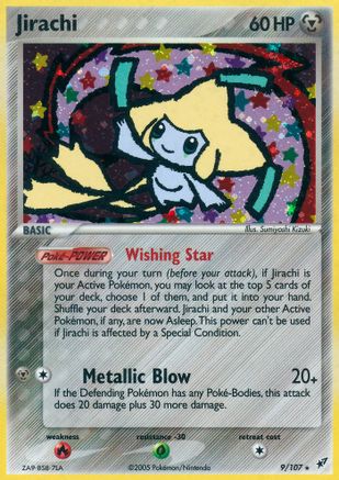 Jirachi (9/107) [Deoxys] Reverse Holofoil - Holo Rare