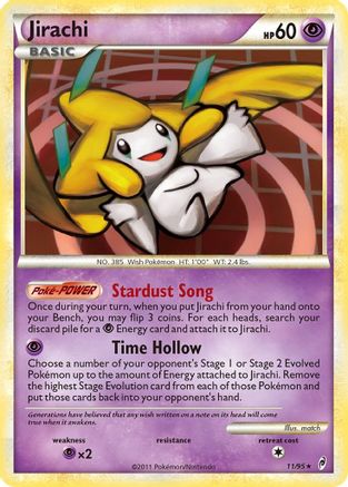 Jirachi (11/95) [Call of Legends] Holofoil - Holo Rare
