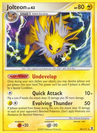 Jolteon (26/111) [Rising Rivals] - Rare