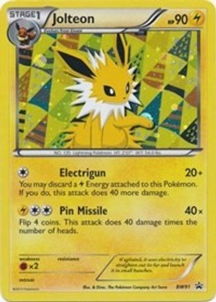 Jolteon - BW91 (BW91/101) [Black and White Promos] Holofoil - Promo
