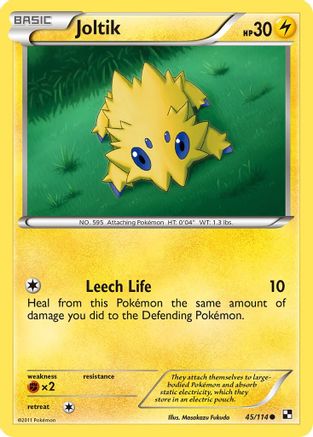 Joltik (045/114) [Black and White] - Common