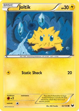 Joltik (42/108) [Dark Explorers] - Common
