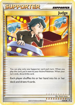 Judge (078/95) [Unleashed] Reverse Holofoil - Uncommon