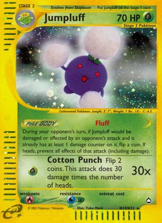 Jumpluff (H13) (H13/147) [Aquapolis] Holofoil - Holo Rare