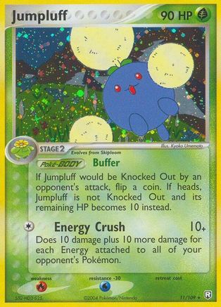 Jumpluff (011/109) [Team Rocket Returns] Reverse Holofoil - Holo Rare