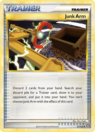 Junk Arm (087/102) [Triumphant] Reverse Holofoil - Uncommon