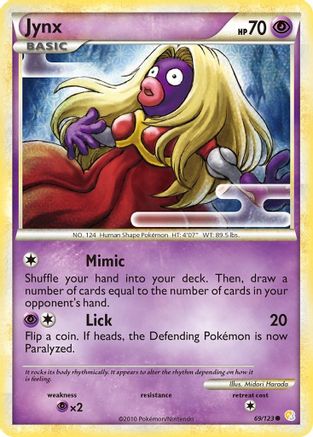 Jynx (069/123) [HeartGold SoulSilver] - Common