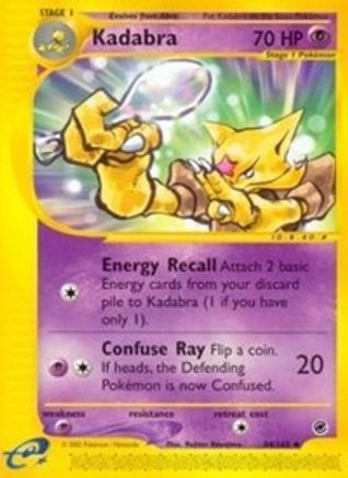 Kadabra (084/165) [Expedition] Reverse Holofoil - Uncommon